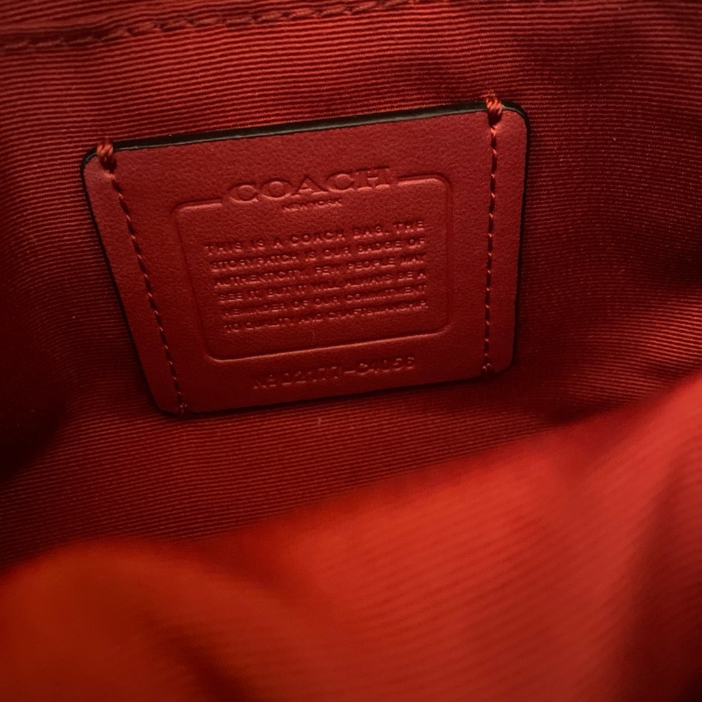 Coach Black Leather Crossbody Bag - Picture 5 of 10